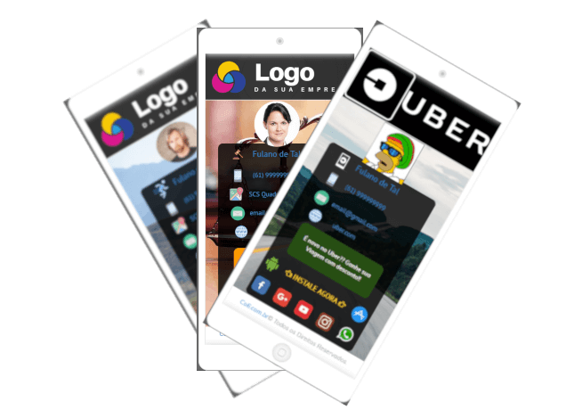 Cartão de Visitas Virtual Cartão de Visitas Virtual